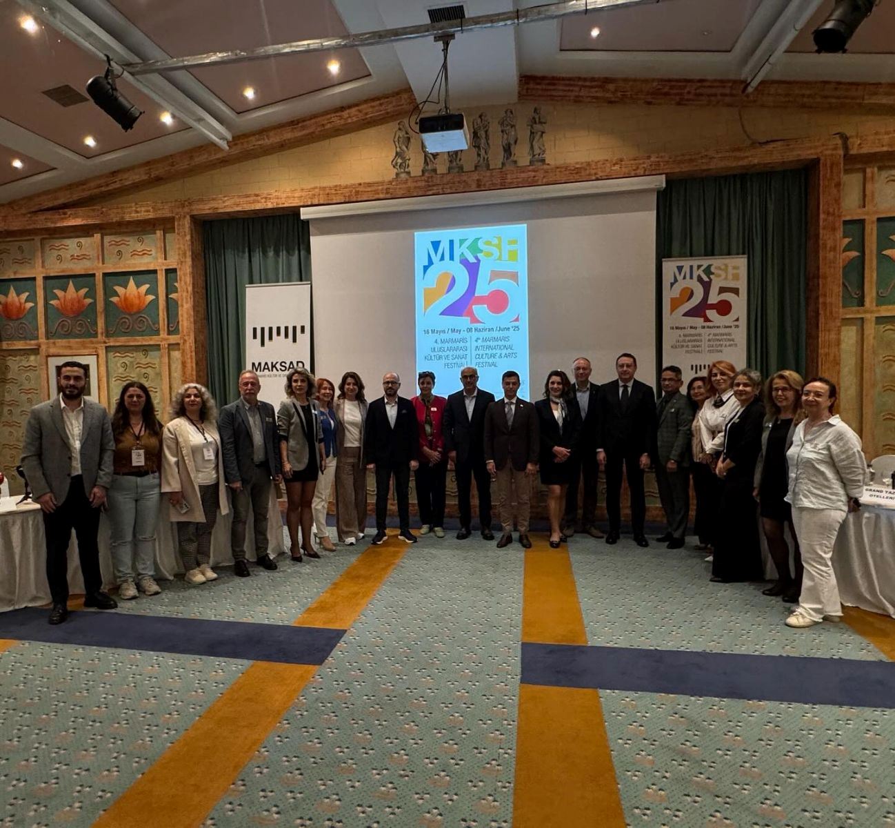 16 Mayıs - 8 Haziran tarihleri arasında dördüncüsü düzenlenecek olan Marmaris Uluslararası Kültür ve Sanat Festivali’nin basın toplantısı, MAKSAD tarafından gerçekleştirildi.