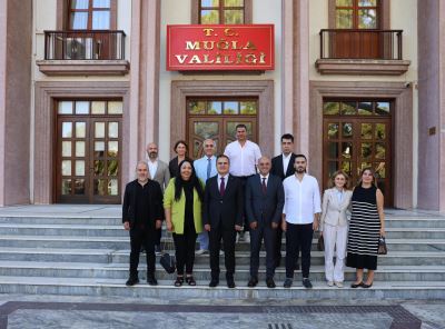 Muğla Valisi Dr. İdris Akbıyık’a Ziyaret: Bölge Turizmine Yönelik Projeler Değerlendirildi.