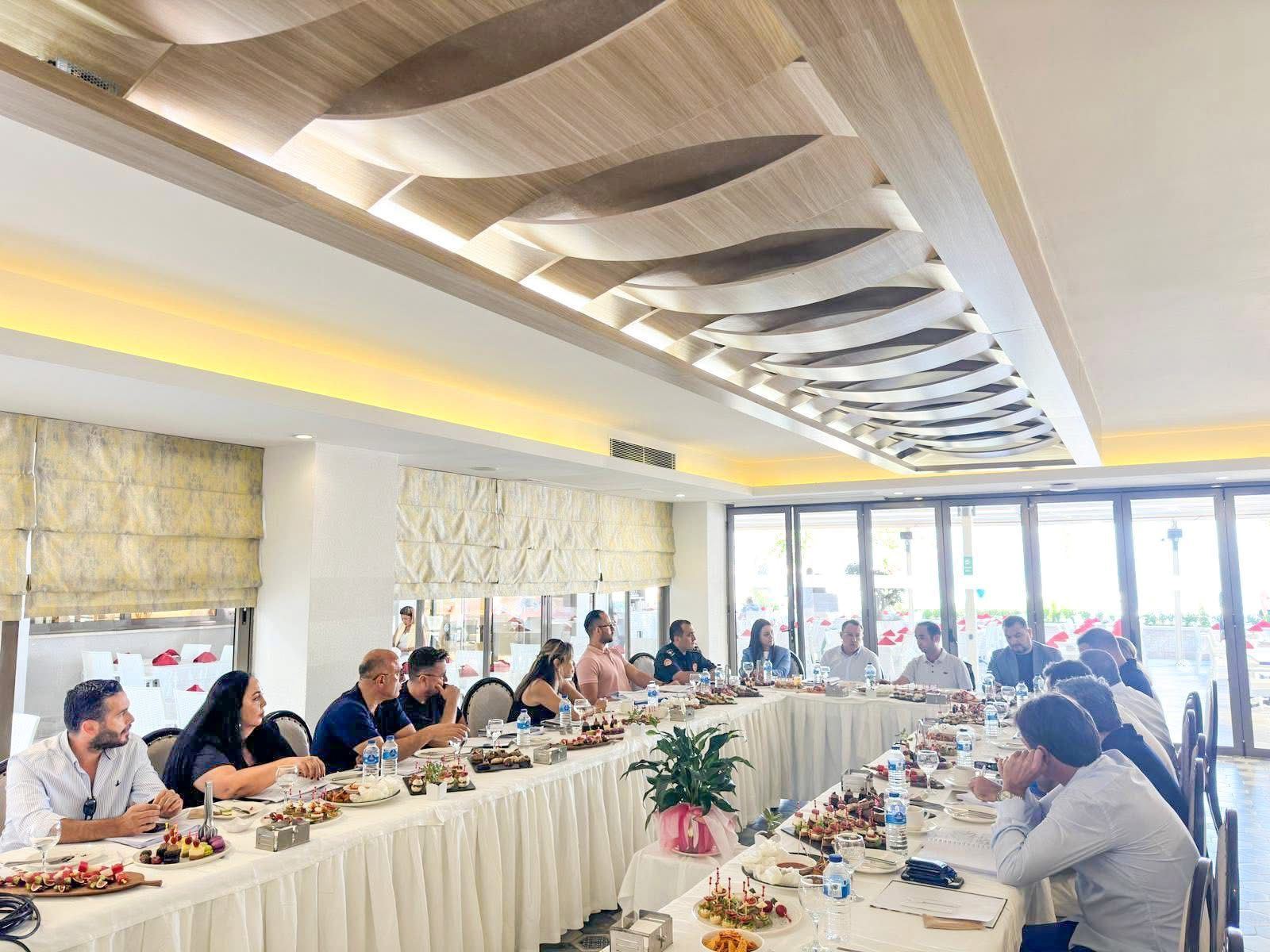Turizm ve Kamu Temsilcileri Yangın Güvenliği İçin Buluştu.